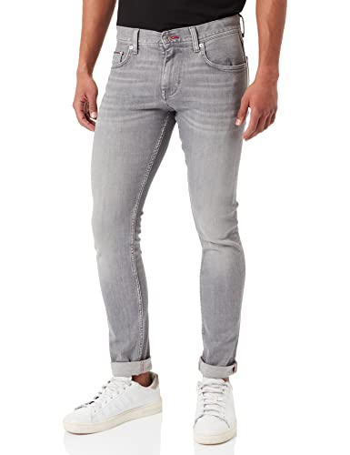 Tommy Hilfiger Hombre Xtra Slim Layton Pstr Paco Grey Straight Jeans, Azul (Denim B), W33 / L30