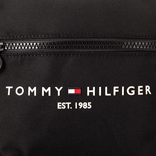 Tommy Hilfiger TH Established, Reportero para Hombre, Black, Medium