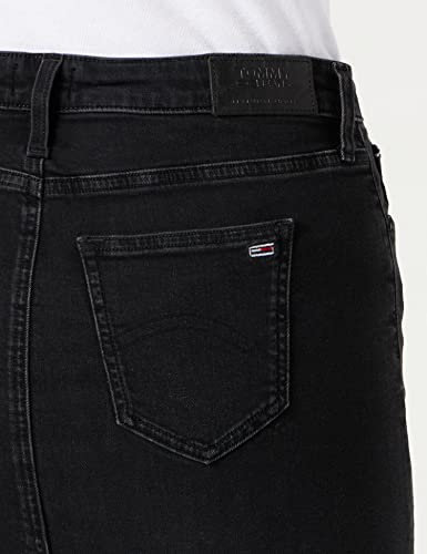 Tommy Jeans Classic Denim Skirt Frzbk Falda, Azul (Franzi BK Str 1by), W25 para Mujer