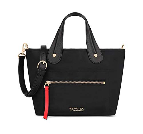 TOUS Shelby, Bolsos para Mujer, Negro, U