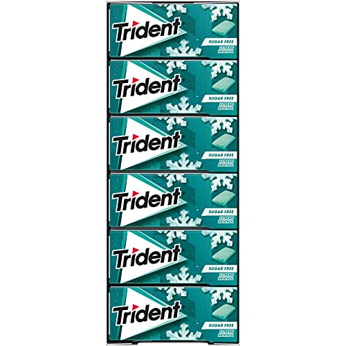 Trident Extreme Menthol - Chicles sin Azúcar con Sabor a Menta - Paquete de 24 Envases de 14 g