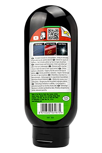 Turtle Wax 1830926 Eliminador Pasta, Pule y Restaura de Forma Segura Oxidación, Macas, 207 ml, Elimina Arañazos Renovador, Carrocería