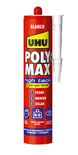 UHU Adhesivo-Sellador Poly MAX High Tack Express Blanco 425 g.