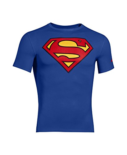 Under Armour ALTER EGO COMP SS, Camiseta de manga corta para Hombre, Azul Oscuro Royal, L