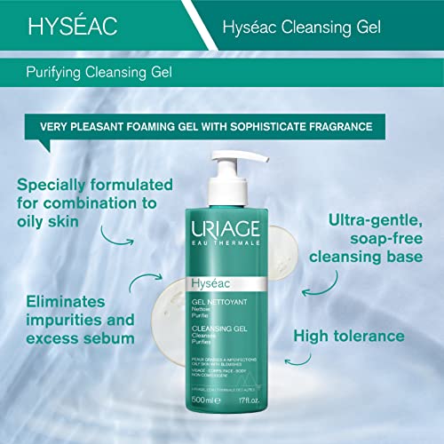 Uriage Uriage Hyseac Gel Nettoyant 500Ml - 1 Unidad