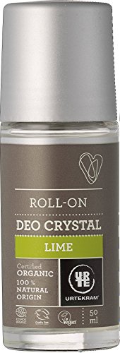 Urtekram Desodorante Cristal de Lima BIO, Roll-On, 50ml