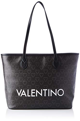 Valentino by Mario Liuto, Tote para Mujer, Marrón (Negro Multicolor), 15x29x39 Centimeters (B x H x T)