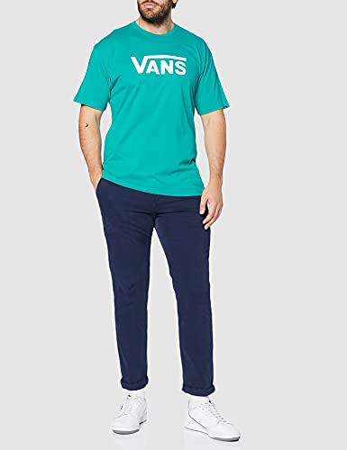 Vans Clásico Camiseta, Porcelana Verde, L para Hombre