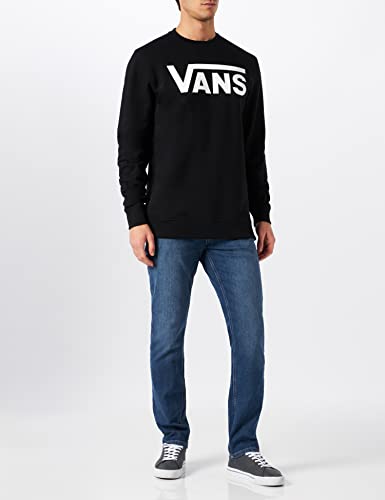 Vans MN Classic Crew II Sudadera, Negro (Black-fwhite Y28), M para Hombre