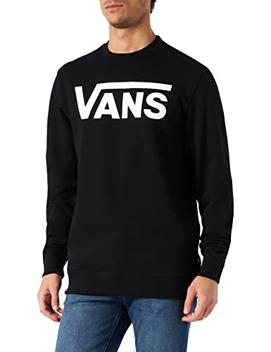 Vans MN Classic Crew II Sudadera, Negro (Black-fwhite Y28), M para Hombre