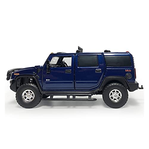 Vehículos modelo Fundición A Presión Modelo Coche A Escala 1:32 Para 2005 Hummer H2 SUV Aleación CNC Fundición A Presión Simulación Coche Juguete Decoración Niños Adultos Regalos Juegos Regalos Festiv