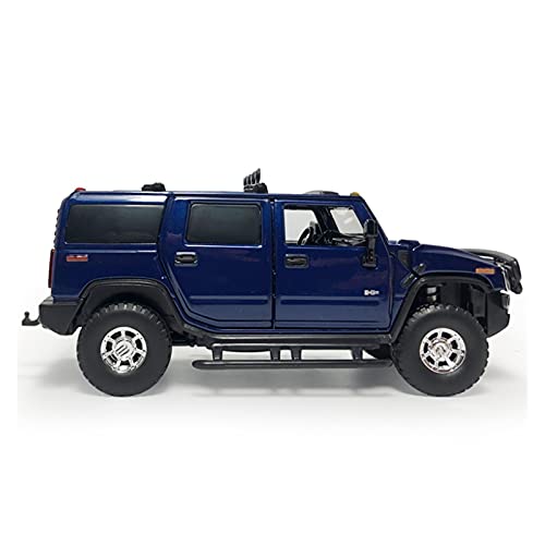 Vehículos modelo Fundición A Presión Modelo Coche A Escala 1:32 Para 2005 Hummer H2 SUV Aleación CNC Fundición A Presión Simulación Coche Juguete Decoración Niños Adultos Regalos Juegos Regalos Festiv