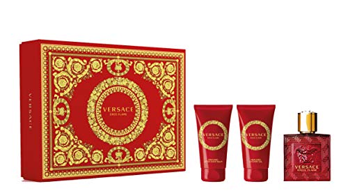 Versace Eros Flame Lote 3 Pz 300 G, One size