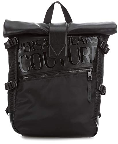 Versace Jeans Couture Mochila Roll-Top Negro