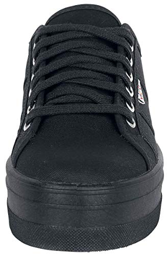 victoria Plataforma VICTORIA Basket Barcelona Lona Total Black 109201-WOMEN para Mujer Negro 38