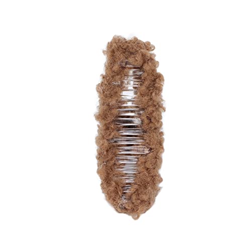 VINGVO Pinza de Garra, Garra de Pelo Decorativa, Informal, Compacta, Portátil, Fuerte, Accesorio para el Cabello para Lavarse la Cara, para Mujeres, Niñas, para Maquillaje, Belleza(Marron Oscuro)