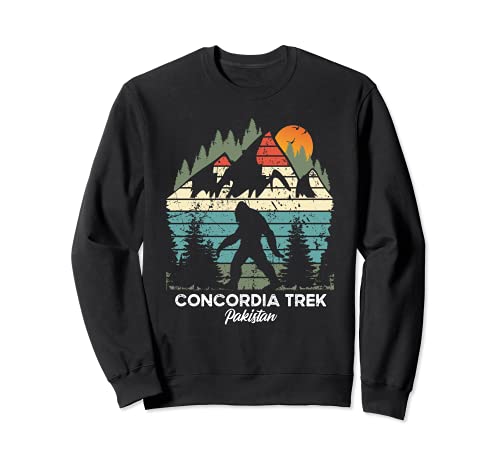 Vintage Concordia Trek Hiking Trail Retro 80's Sudadera