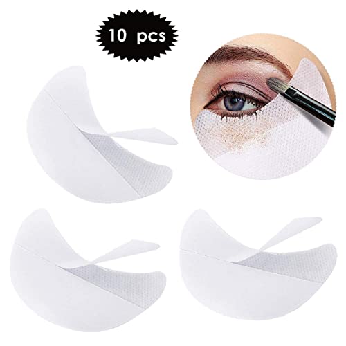 Voarge Almohadillas protectoras para sombra de ojos Protector para la herramienta de aplicación de maquillaje de ojos y labios 10 PCS Almohadillas sombra de ojos