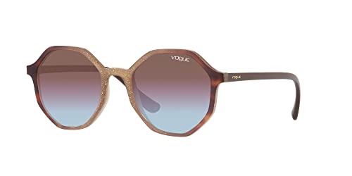 Vogue Eyewear 0VO5222S Gafas de Sol, Opal Beige Gliett Grad Havana, 52 para Mujer