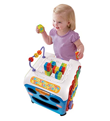 VTech- Baby: Alfacubo Sorpresas Cubo de Actividades, Multicolor (3480-135422)