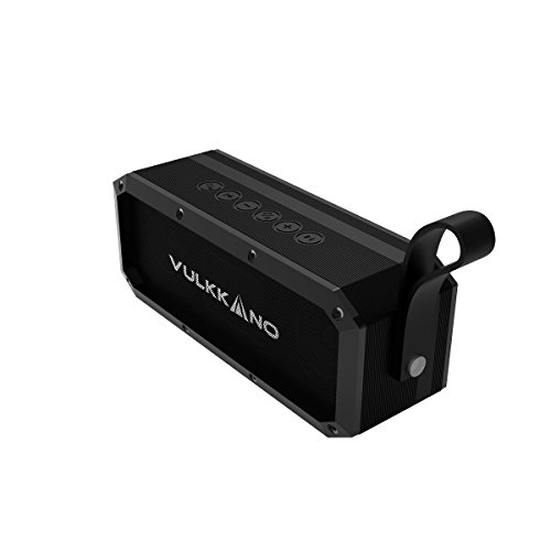 VULKKANO Blast el Altavoz Bluetooth más potente con 30W,Resiste agua y arena, perfecto en playa, piscina, ducha, Altavoz inalámbrico portátil estéreo compatible con móvil, ordenador, TV, etc...