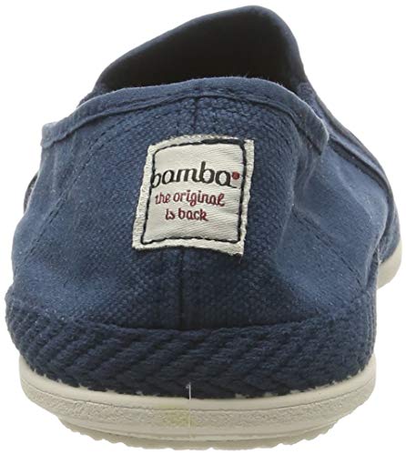 Wamba By Victoria André Elasticos Lona Tintada, Zapatillas Unisex Adulto, Azul (Marino 30), 40 EU