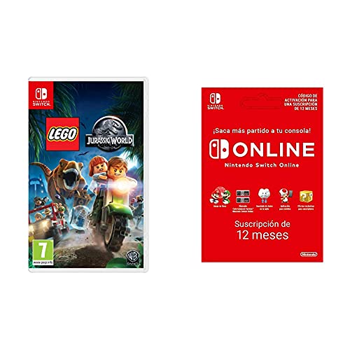 Warner Bros Interactive Spain Lego: Jurassic World + Nintendo Switch Online 12 Meses Código de descarga