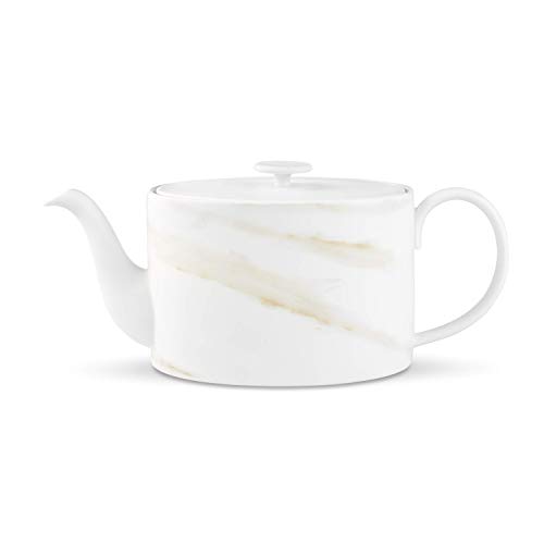 Wedgwood 40024336 Vera Wang Venato Imperial - Tetera (cerámica, 1 L)