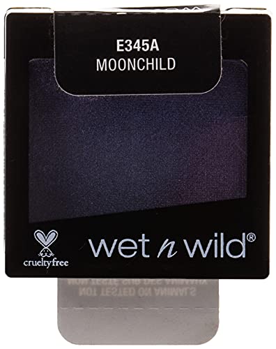 Wet n Wild - Color Icon Eyeshadow Single - Sombra de Ojos Profesional Hiperpigmentada, Fórmula de Larga Duración, Colores Intensos - Color Azul Medianoche