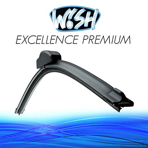 Wish® Excellence - Limpiaparabrisas delantero de 21 pulgadas, 530 mm