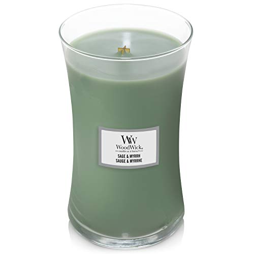 Woodwick Velas perfumadas, Cera, Salvia y Mirra, L, 552