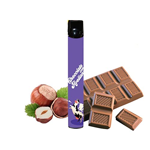 Wpuff - Chocolate con Avellanas | 600 Puffs | Sin Nicotina: 0mg | Vaper Desechable | Disposable E Cigarette