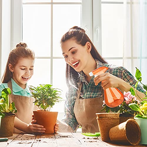 YANGTE - Botellas de pulverización vacías de 500 ml, rocío fino, modos de niebla y de corriente para limpieza, paquete de 3