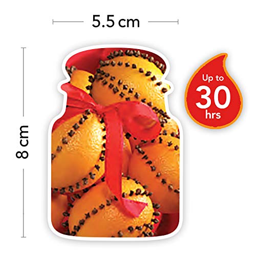 Yankee Candle Spiced Orange Vela Aromática en Frasco Pequeño, Naranja, 104g