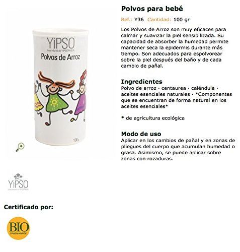 YiPSOPHiLiA Polvos Arroz - 100 ml