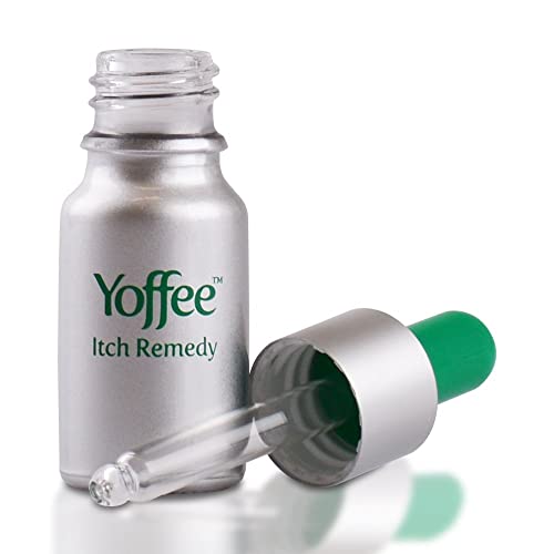 Yoffee Itch Remedy - Remedio en Aceite para los Picores Ardores y Eczemas en la Piel - Complejo Botánico de Rápida Acción Anti-bacteriana - Alivia Picaduras de Insectos - Hecho en España / 10ml