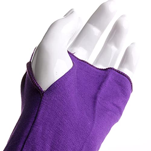 Yuanan 2021 hombre mujeres sol protección UV sin dedos calentador cubierta brazo guantes manga Unisex elástico colorido anti-UV sombra puño sólido