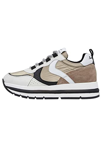 Zapatos Sneakers Mujeres VOILE BLANCHE Marple Ice Platinum