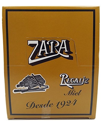 Zara - Regaliz sabor miel - 75 unidades