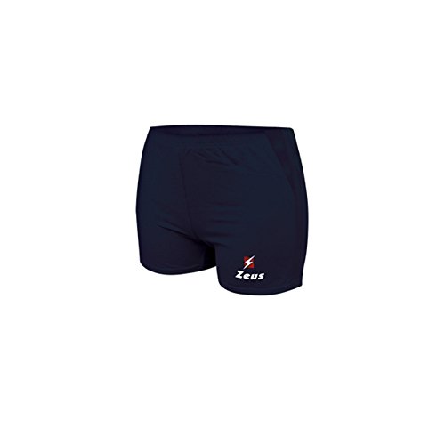 Zeus Pantaloncino Tiger Pantalones Cortos Voleibol para Las Mujeres Sport Pegashop (Azul, S)