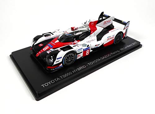 - Compatible con Toyota TS050 Hybrid # 8 - Toyota GAZOO Racing - 8o Le Mans 2017 - Buemi-Davidson-Nakajima - Spark 1/43 para Hachette Japon (01)