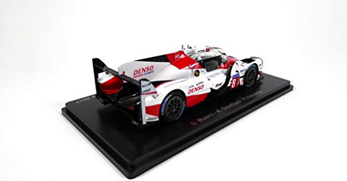 - Compatible con Toyota TS050 Hybrid # 8 - Toyota GAZOO Racing - 8o Le Mans 2017 - Buemi-Davidson-Nakajima - Spark 1/43 para Hachette Japon (01)