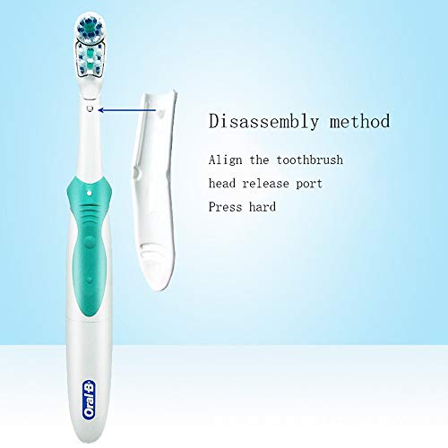 4 cabezales de repuesto para cepillo de dientes con pilas para cerdas suaves completas Oral B Dual Clean