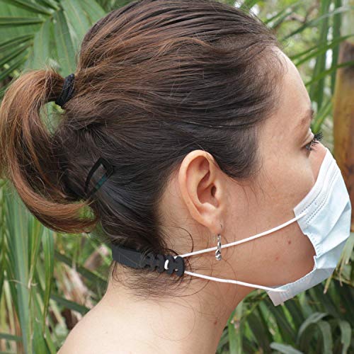 7 Salvaorejas Mascarillas Extensor, Protector Orejas HIKERS, Sujeta Mascarillas ó Enganches para Mascarillas, Soportes para Mascaras, Despídete del Dolor en las Orejas