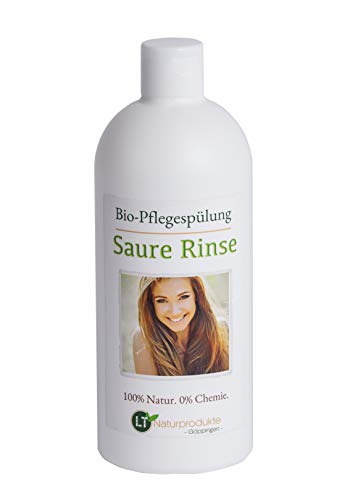 Acondicionador Bio | Enjuague Ácido | Acondicionador sin químicos con aroma a cítricos | sin surfactantes | sin silicona | vegano | 500ml | Enjuague Ácido | Enjuague Natural | Enjuague de vinagre