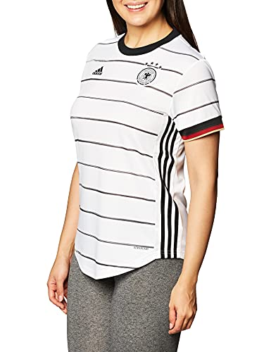 adidas Alemania Temporada 2020/21 Camiseta Primera equipación, Unisex, Blanco, S