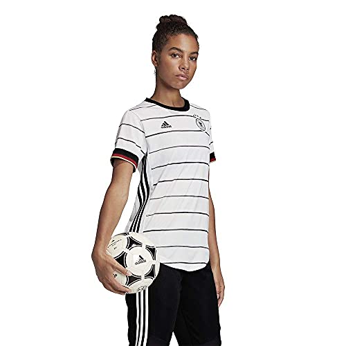 adidas Alemania Temporada 2020/21 Camiseta Primera equipación, Unisex, Blanco, S