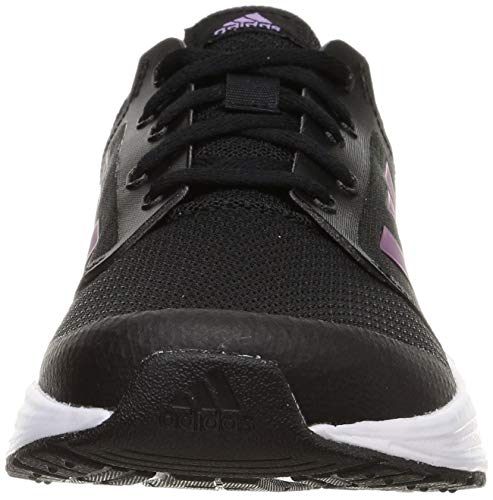 adidas Galaxy 5, Running Shoe Mujer, Core Black/Cherry Metallic/Cloud White, 38 EU