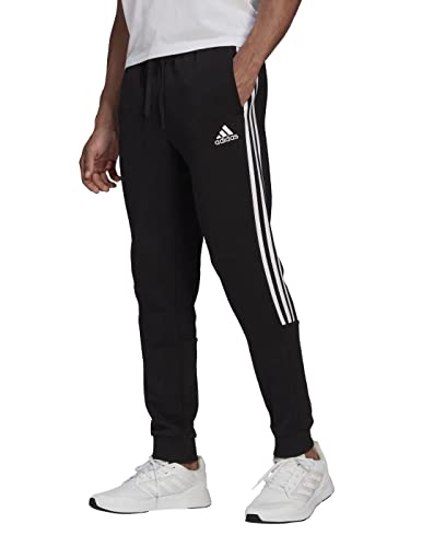 adidas M Cut 3S PT Pants, Black/White, XS Men's