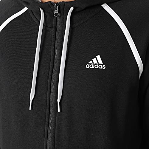 adidas MTS Cotton Pip Tracksuit, Black, XS Men's